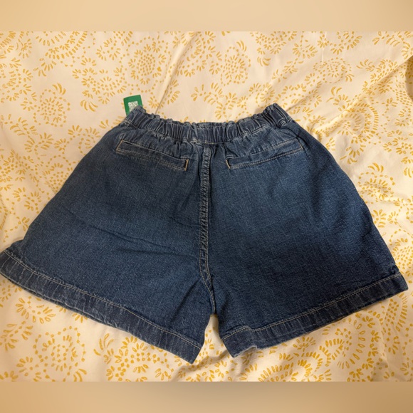 GAP Girls Blue Denim Shorts - Picture 3 of 6